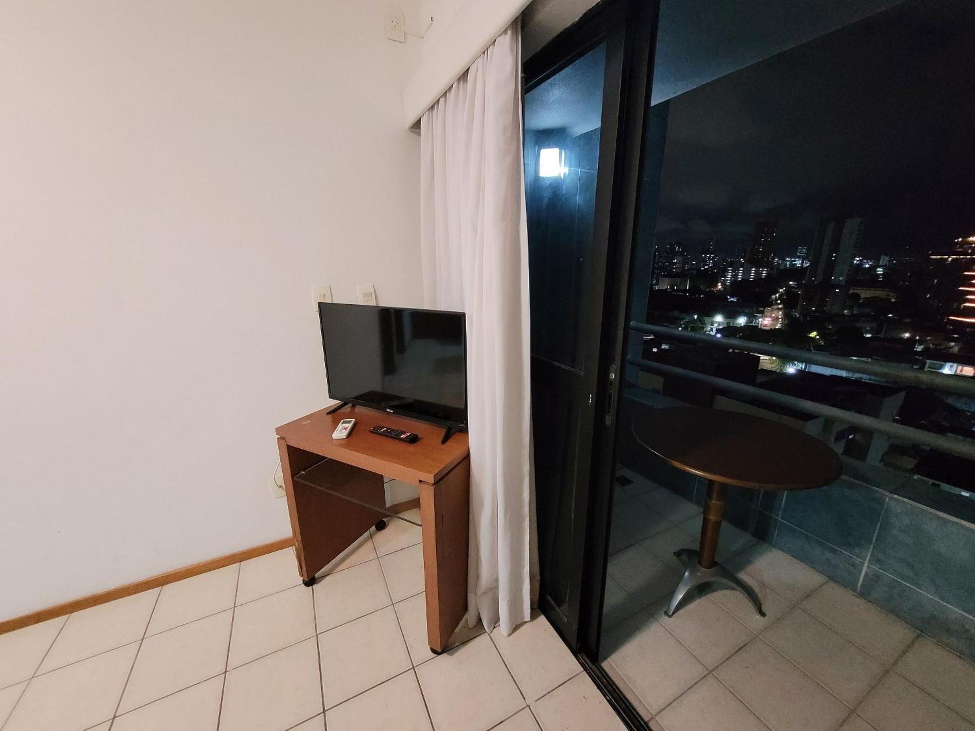 Flat No Condominio Metropolis - Ilha Do Leite Recife Exterior foto